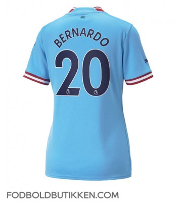 Manchester City Bernardo Silva #20 Hjemmebanetrøje Dame 2022-23 Kortærmet